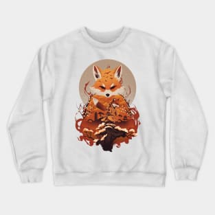 Red Fox Adventure Crewneck Sweatshirt